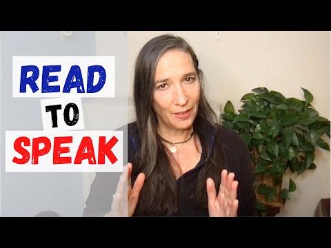 Practise Speaking Through Reading Out Loud