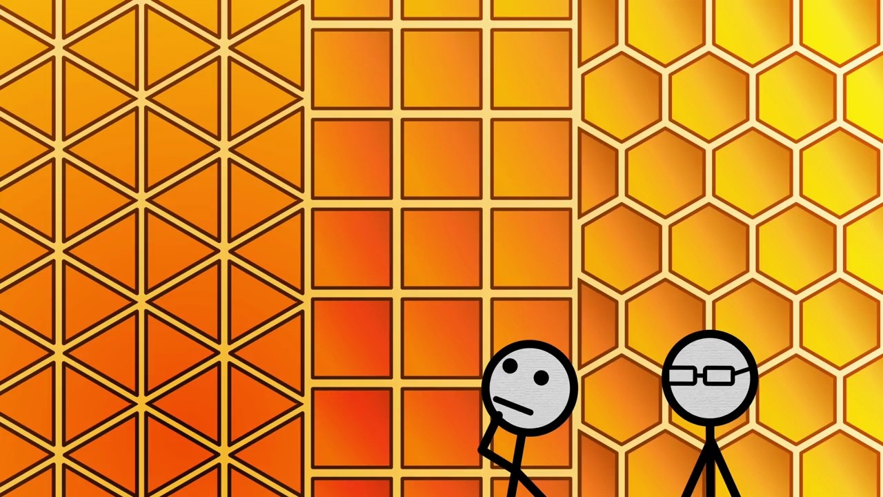 Hexagons are the best shape