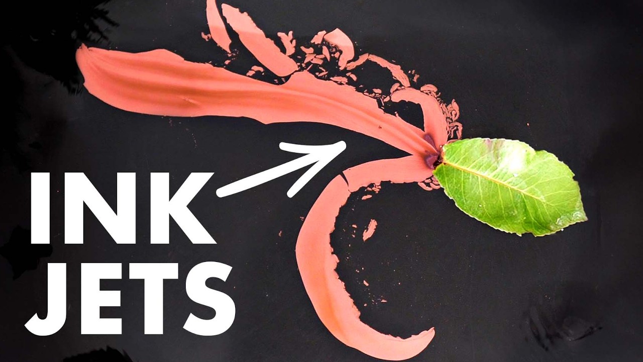 Ink and Surface Tension